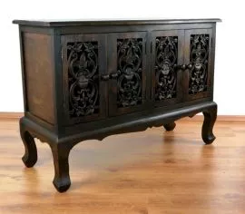 Asiatisches *Sideboard* mit Schnitzereien  Nr.15