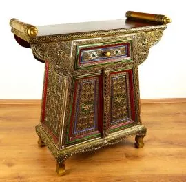 Glasmosaik-Highboard *Blume*  Nr.84