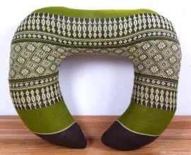 Kapok Nackenhrnchen  *braun / grn*