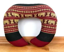 Kapok Nackenhrnchen  *rot / Elefanten*