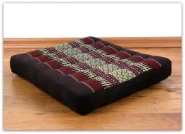 Kapok Stuhlauflage, Thaikissen  *weinrot*  (klein)