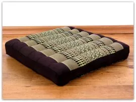 Kapok Stuhlkissen, Bodenkissen  *braun*  (klein)