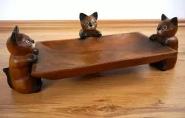 Obst-, Gebck - Schale  *Katzen*