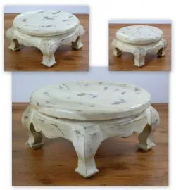 Runde Opiumtische, verschiedene Gren *wei*