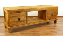 Sideboard/TV Schrank aus Teakholz, Java (Indonesien), Nr.352