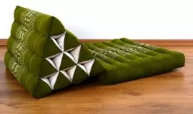 Thaikissen, Dreieckskissen *grn / Elefanten*