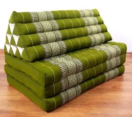 Thaikissen, Dreieckskissen  *grn*  (XXL-Breite)