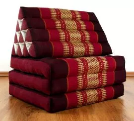 Thaikissen, Sitz- Liegekissen *rubinrot*