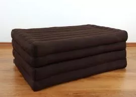 Thailndische Gstematratze, Klappmatratze  *braun / einfarbig*