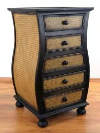 Thailndische Rattankommode  *Figur*   Nr.51