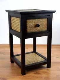 Thailndisches *Rattan Schrnkchen*  hoch  Nr.46