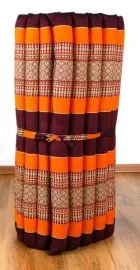 Thaimatte, Liegematte  *orange*  Gr.M
