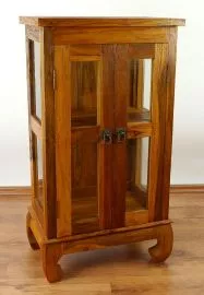 Vitrine aus Teakholz, Java (Indonesien), Nr.311