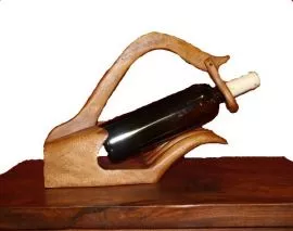 Weinflaschenhalter  *Hand*