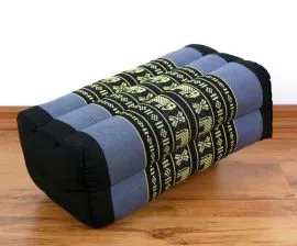 Yogakissen, Blockkissen  *blau / Elefanten*