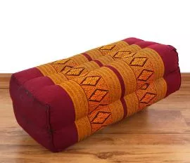 Yogakissen, Blockkissen  *rot / gelb*