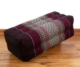 Yogakissen, Blockkissen  *weinrot*