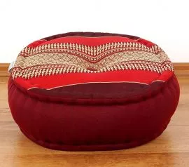 Zafukissen, Meditationskissen  *rubinrot*